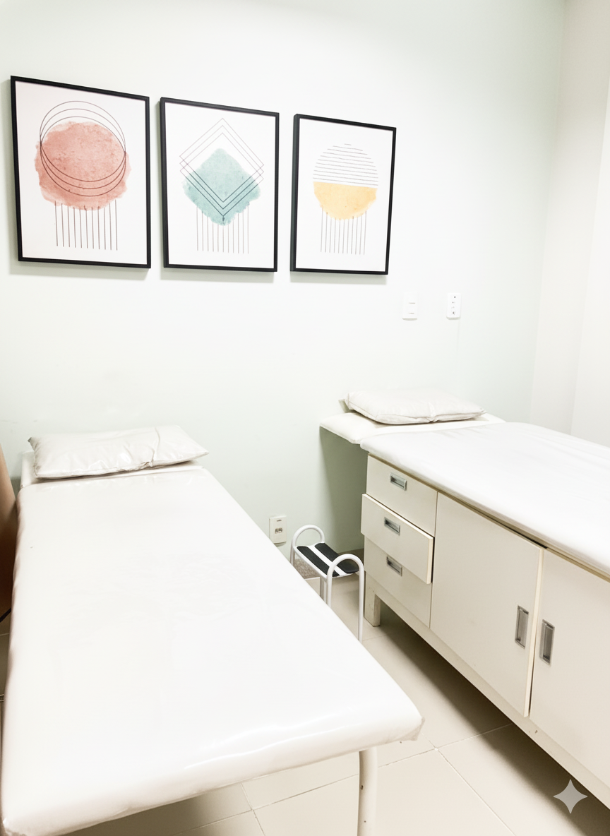 Sala de Fisioterapia com Equipamentos Modernos - Fisioterapia em Rio Pomba MG - Espaço Viva